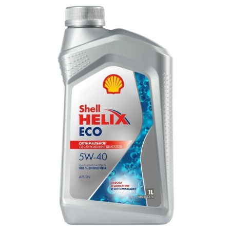Масло моторное Shell Helix ECO 5W-40 SN/CF 1л