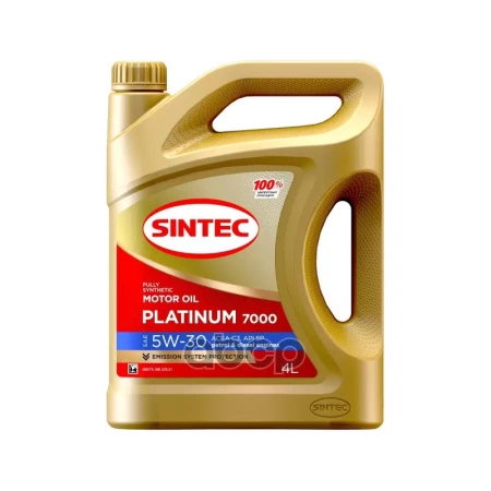Масло моторное SINTEC Platinum 7000 C3 5W-30 SP 4л