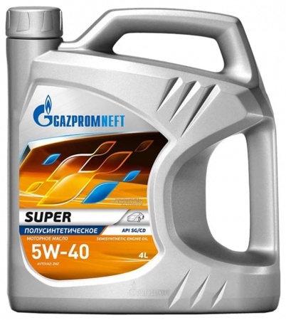 Масло моторное Gazpromneft Super 5W-40 SG/CD  4л