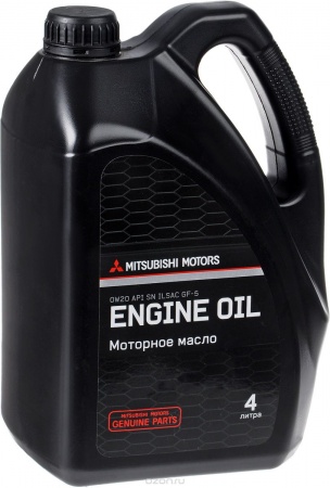 Масло моторное Mitsubishi GF-5 0W-20 SN 4л