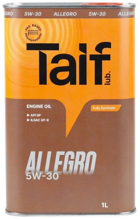 Масло моторное TAIF ALLEGRO GF-6A 5W-30 SP 1л