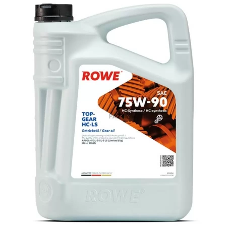 ТМ-4/5 ROWE Hightec Topgear LS 75W-90 синт 5л