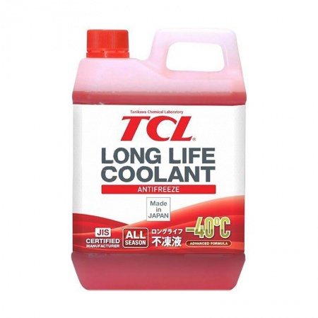 Антифриз G12 (красный) TCL Long Life Coolant –50°C 2л