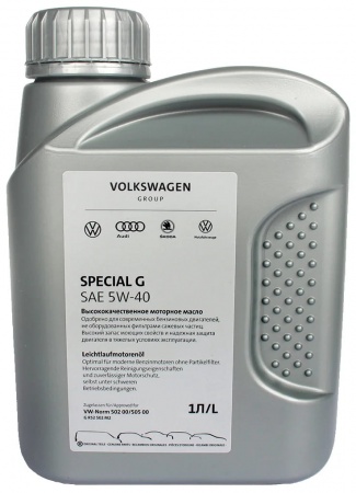 Масло моторное VAG Special G 5W-40 1л