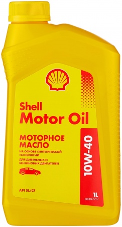 Масло моторное Shell Motor Oil 10W-40 SL/CF  1л