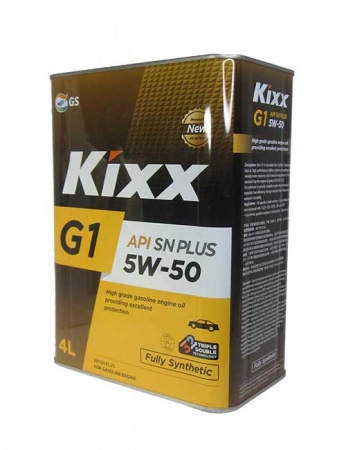 Масло моторное Kixx G1 5W-50 SN PLUS 4л