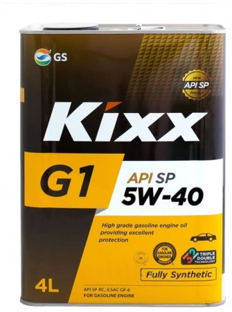 Масло моторное Kixx G1 5W-40 SP 4л