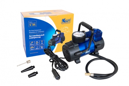 Компрессор (30л/мин) 7АТМ STANDART V30L KRAFT KT800035