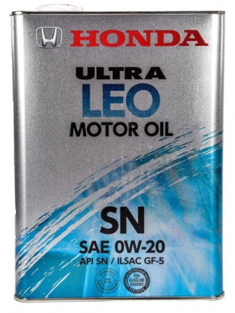 Масло моторное Honda Ultra LEO GF-5 0W-20 SN 4л