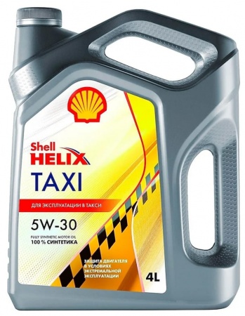 Масло моторное Shell Helix Taxi A3/B4 5W-30 SL (SN) 4л
